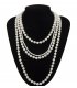 N2118 - Pearl Stone Necklace