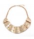 N2157 - Fashion Metal Glossy Vintage Necklace
