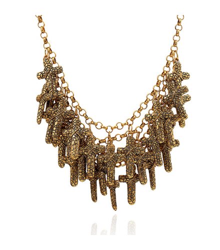 N2161 - Fashion wild multi-layer necklace