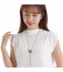 N2165 - Korean simple diamond butterfly long tassel necklace