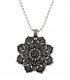 N2170 - Mandala flower necklace