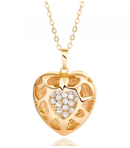 N2176 - Korean fashion exquisite Heart Necklace