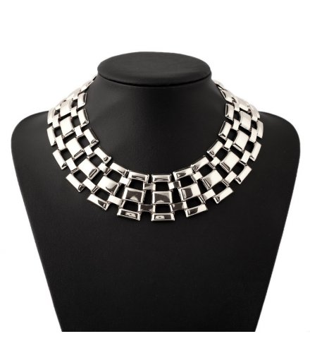 N2226 - Elegant Silver Necklace