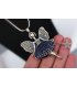 N2234 - Korean angel wings Necklace