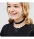 N2241 - Punk style women's flannel multiplayer alloy Necklace