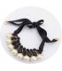 N2259 - Pearl ribbon necklace