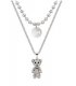 N2267 - Bear clavicle chain necklace