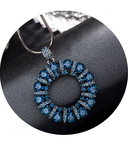N2274 - Korean fashion diamond ring sweater chain