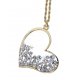 N233 - Exquisite Full Diamond Love necklace