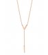 N2344 - V Shape Elegant Pendant Necklace