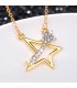 N2352 - Cute star sea pendant necklace