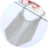 N2367 - Fashion Chunky Tassel Necklace