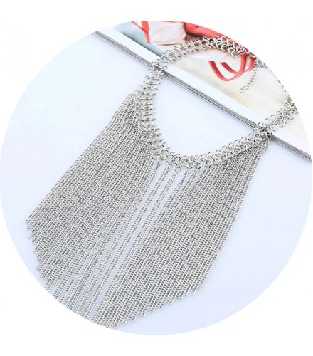 N2367 - Fashion Chunky Tassel Necklace