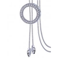 N2379 - Korean crystal pendant Necklace