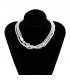N2454 - Water drop Imitation Pearl Necklace