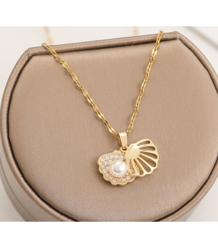 N2475 - Pearl Pendant Necklace
