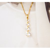 N2478 - Pearl Drop Pendant Necklace