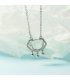 N2506 - Lock round bead necklace