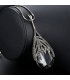 N2535 - Crystal Droplet Necklace