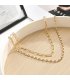 XN014 - Double-layer chain Necklace