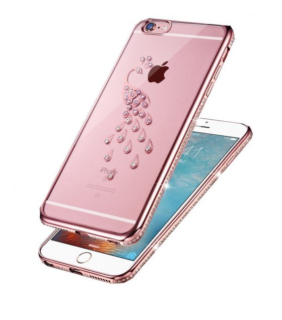 Pa155 Apple Iphone 6 6s Pink Peacock Case Sri Lanka
