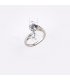 R185 - Simple Charming White Stone Ring