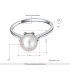 R186 - Silver Pearl Ring