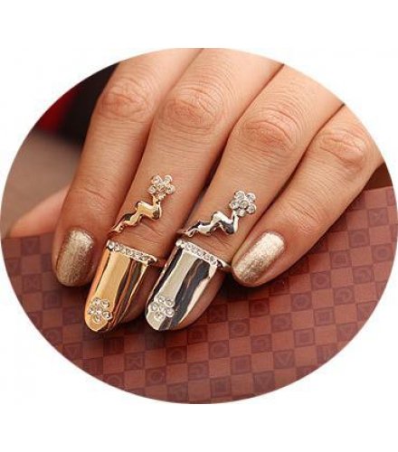 R209 - Single Finger Tip Ring