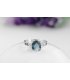 R236 - Roxi Silver Luxury Diamond Ring