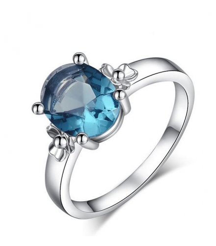 R236 - Roxi Silver Luxury Diamond Ring