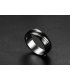 R261 - Black Titanium Casual Ring 