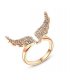 R268 - Gold Wing Ring