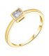 R271 - Golden Square Ring