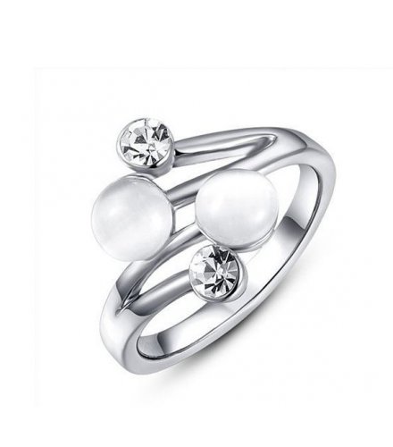 R303 - Silver Pearl Ring