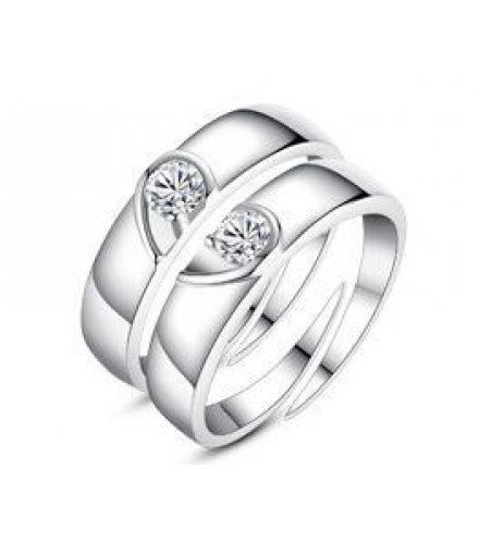 R354 - Heart couple Ring