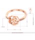 R424 - Plated Rose ring