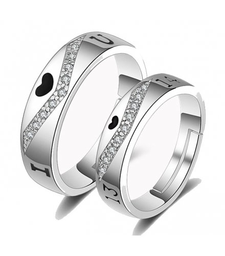 R434 - Korean silver Couple ring