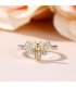 R489 - Diamond Honeycomb Ring