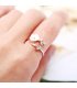 R510 - Leaf shell flower opening ring