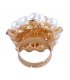 R546 - Adjustable pearl ring
