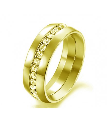 R575 - Single row stainless steel ring