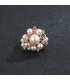 R577 - Gold Inlaid Pearl Ring
