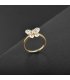 R581 - Sweet bow zircon ring
