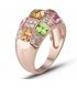 R588 - Colorful Gemstone Ring