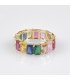 R603 - Zircon rainbow ring