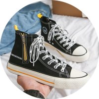 MS558 - Autumn zipper casual shoes