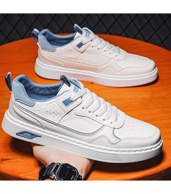 MS678 - Casual White Shaded Shoes