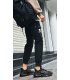 MS774 - Stylish Black Casual Shoes