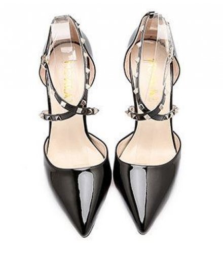 SH009 - Black Pointed Shoes