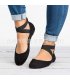 SH069 - Pointed women's ankle strap shoes
